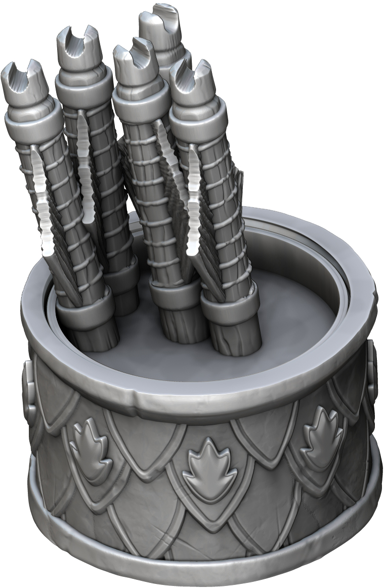 Ars Moriendi - Mythic Dice Box - Ranger - DnD/TTRPG/Roleplaying/Wargames - Helios3DPrinting