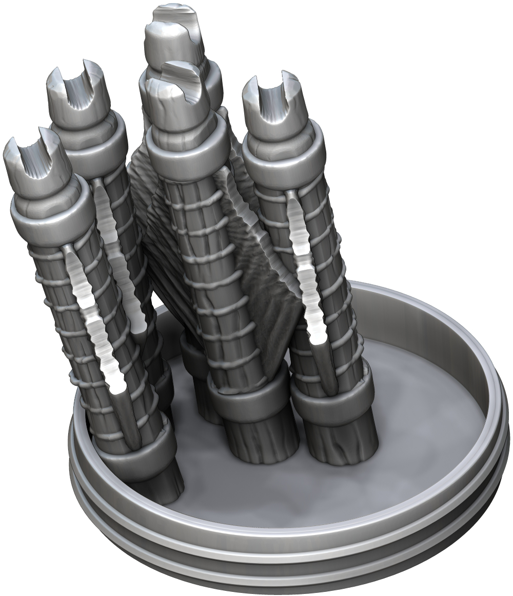 Ars Moriendi - Mythic Dice Box - Ranger - DnD/TTRPG/Roleplaying/Wargames - Helios3DPrinting