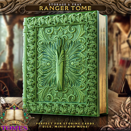 FatesEnd - Dice/Card Tome - Ranger - DnD/TTRPG/Roleplaying/Wargames