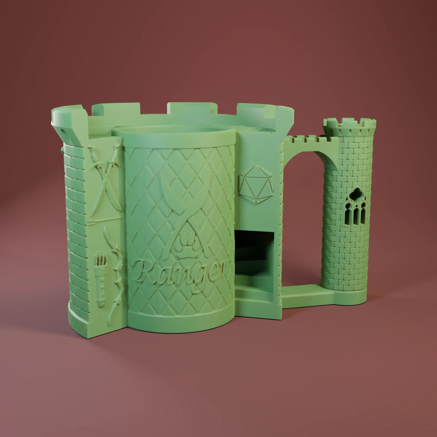 Jacob & Kira - Can-Holding Dice Towers - Ranger