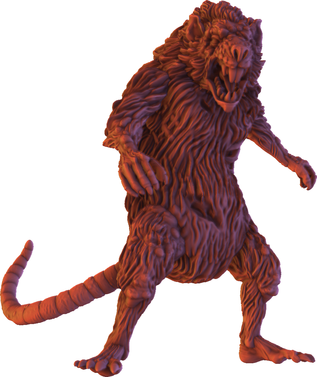 Forged Path - Willowbrook Underworld - Rabid Rats - DnD/TTRPG Figure/Miniature