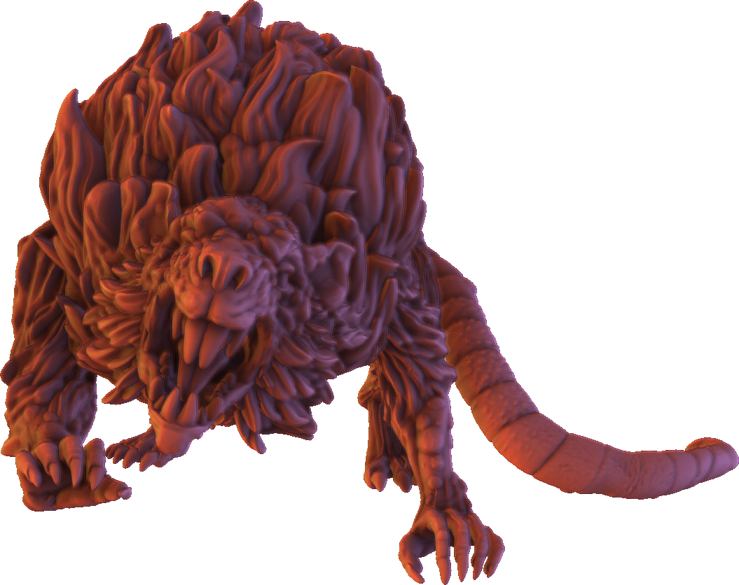 Forged Path - Willowbrook Underworld - Rabid Rats - DnD/TTRPG Figure/Miniature