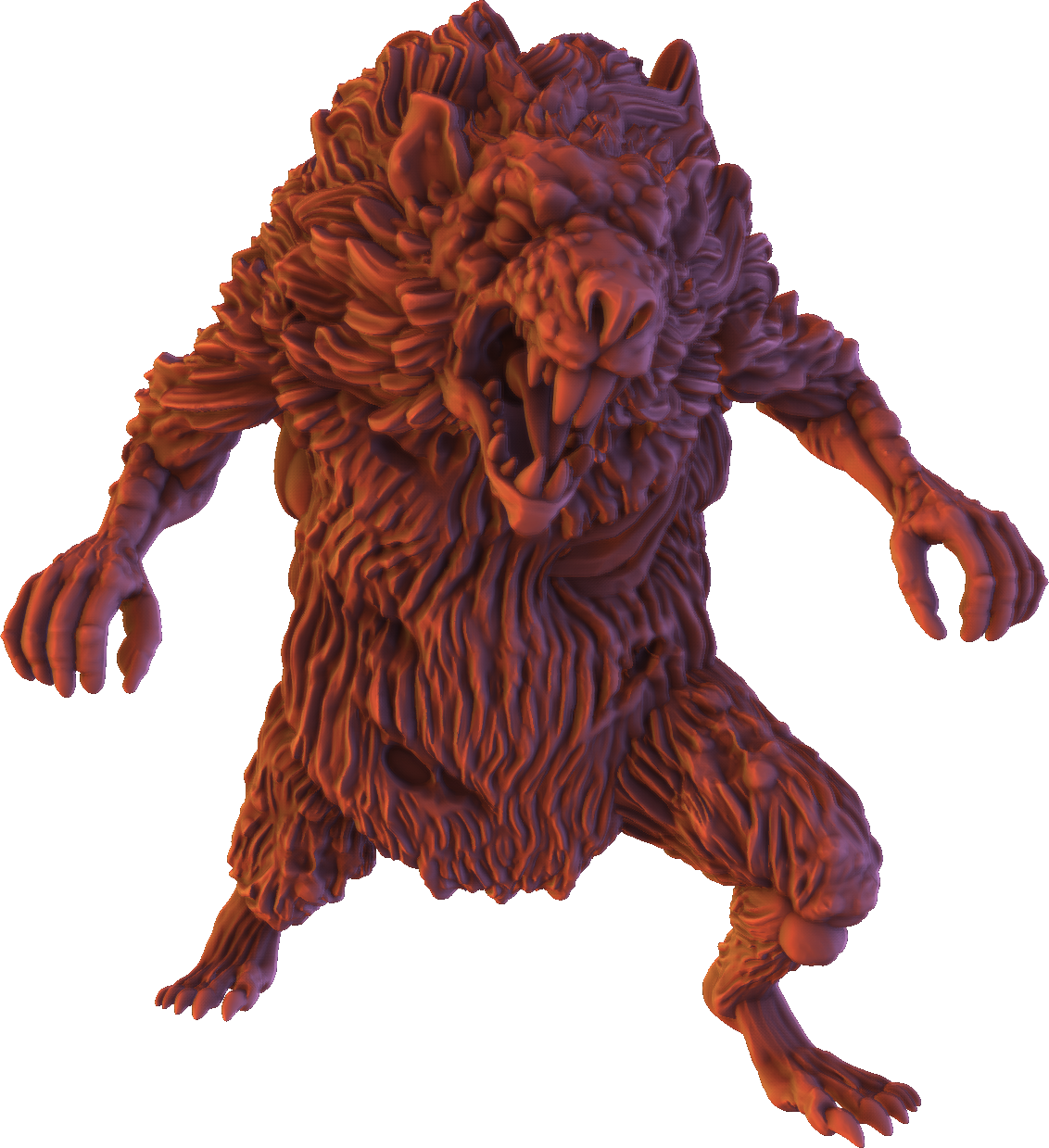 Forged Path - Willowbrook Underworld - Rabid Rats - DnD/TTRPG Figure/Miniature