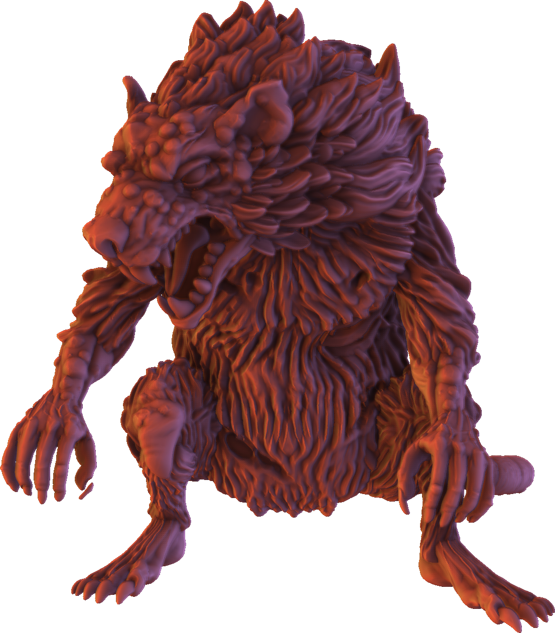 Forged Path - Willowbrook Underworld - Rabid Rats - DnD/TTRPG Figure/Miniature