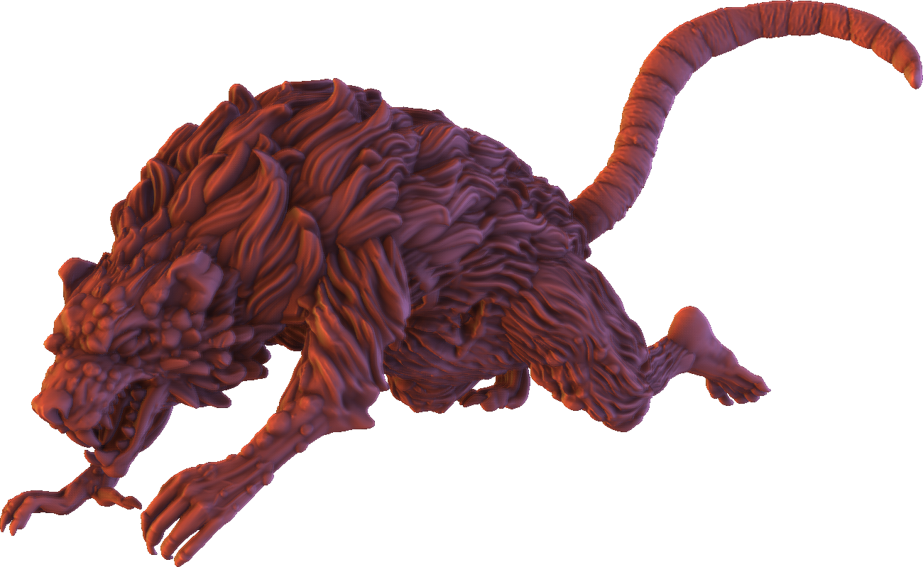 Forged Path - Willowbrook Underworld - Rabid Rats - DnD/TTRPG Figure/Miniature