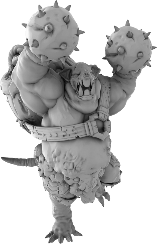 Brayan Nafarrate - Rat w/Bomb #2 - DnD/TTRPG Figure/Miniature