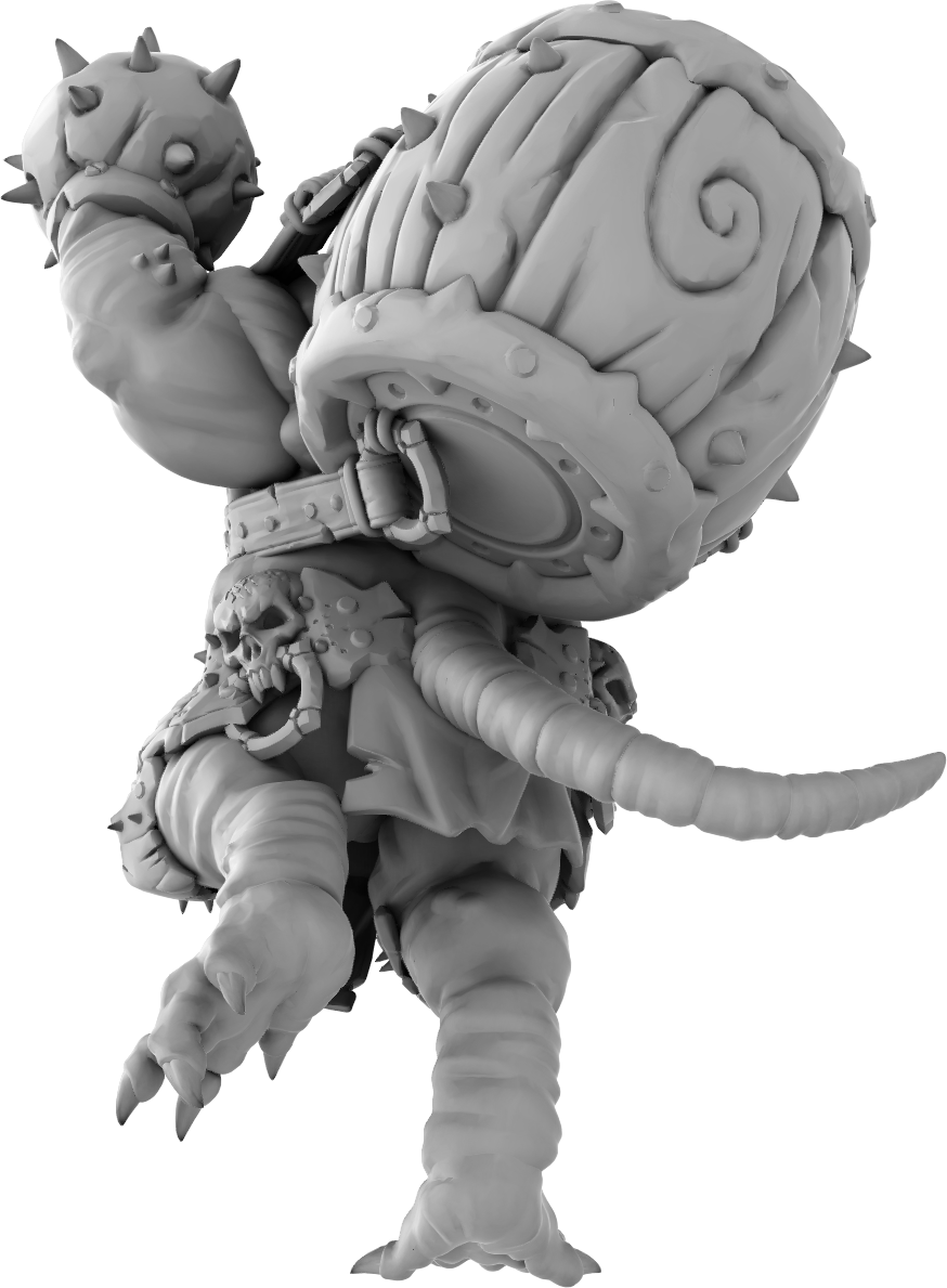 Brayan Nafarrate - Rat w/Bomb #2 - DnD/TTRPG Figure/Miniature