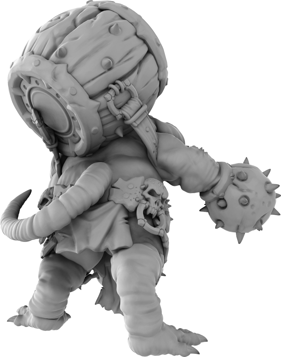 Brayan Nafarrate - Rat w/Bomb #3 - DnD/TTRPG Figure/Miniature