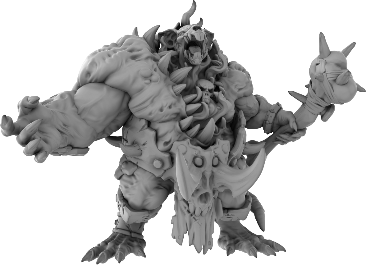 Brayan Nafarrate - Rat Ogre #1 - DnD/TTRPG Figure/Miniature
