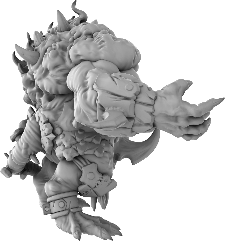 Brayan Nafarrate - Rat Ogre #1 - DnD/TTRPG Figure/Miniature