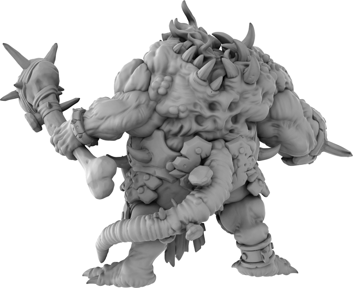 Brayan Nafarrate - Rat Ogre #1 - DnD/TTRPG Figure/Miniature