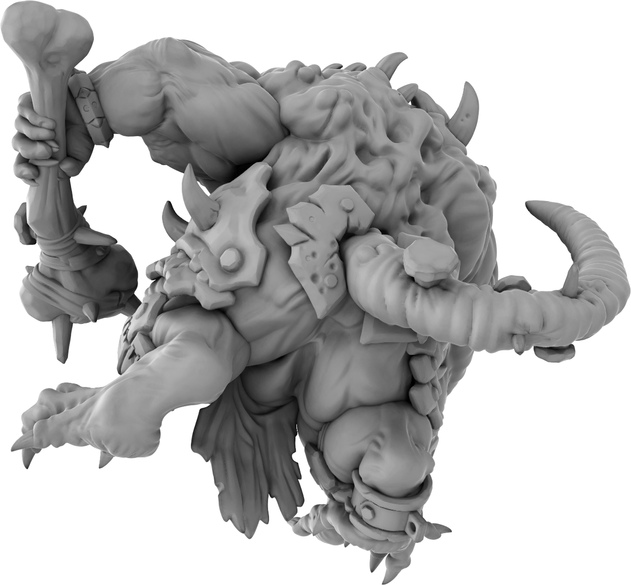 Brayan Nafarrate - Rat Ogre #2 - DnD/TTRPG Figure/Miniature