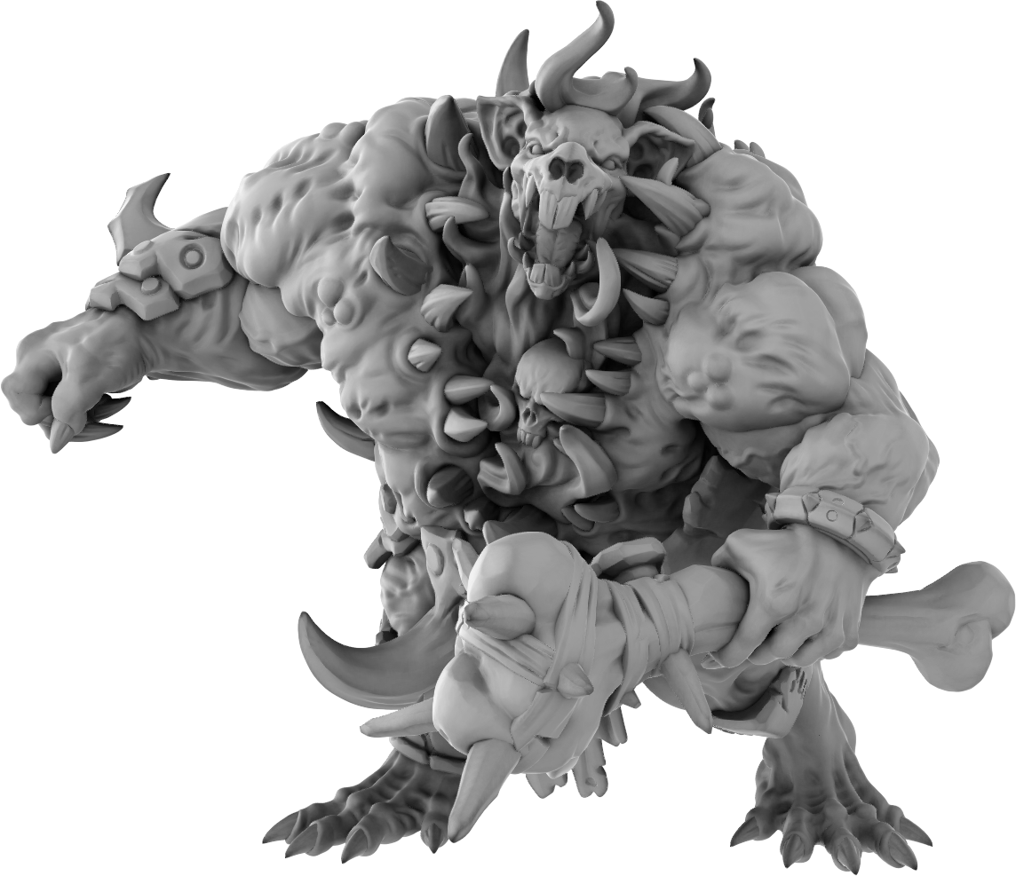 Brayan Nafarrate - Rat Ogre #3 - DnD/TTRPG Figure/Miniature