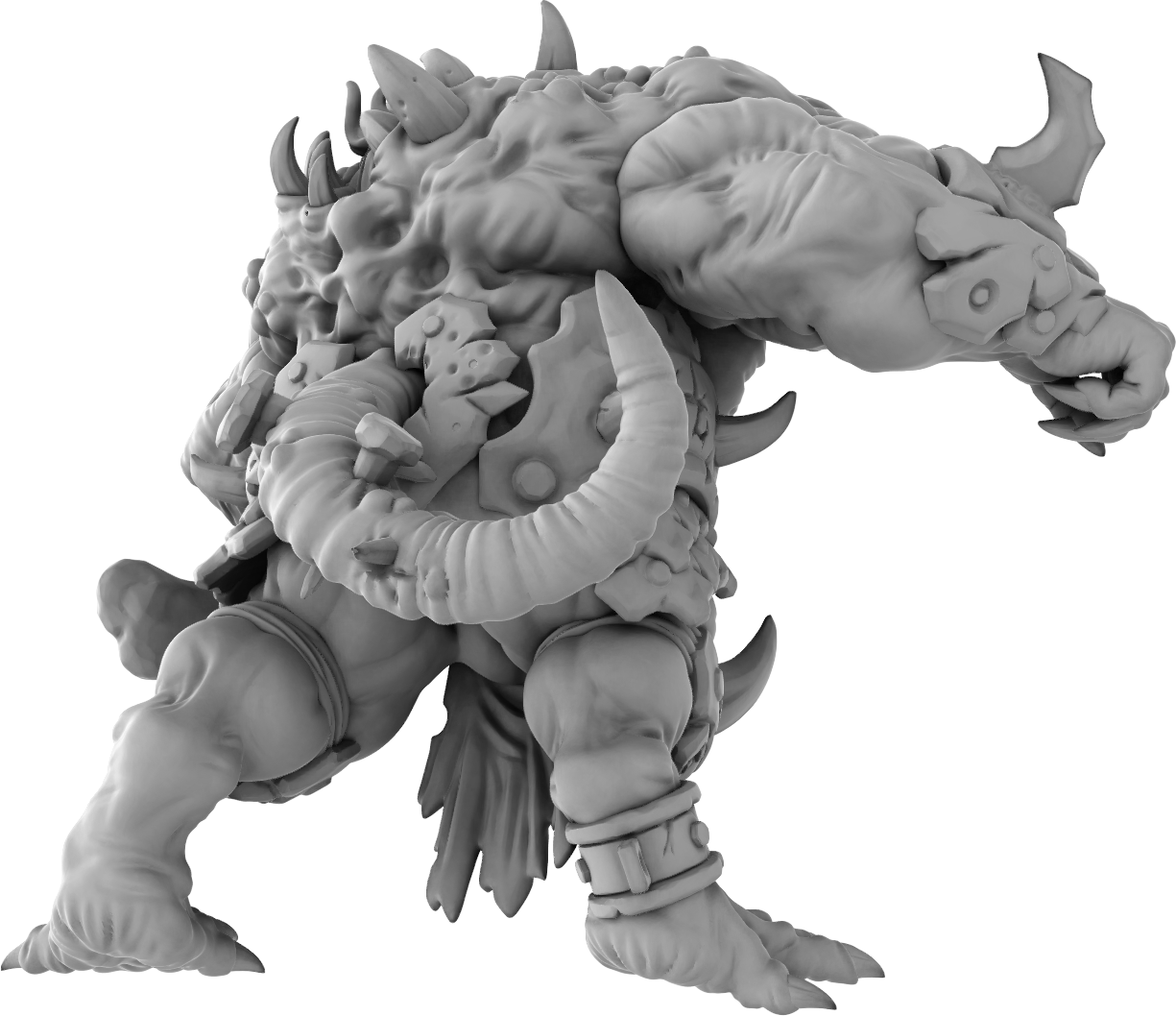 Brayan Nafarrate - Rat Ogre #3 - DnD/TTRPG Figure/Miniature