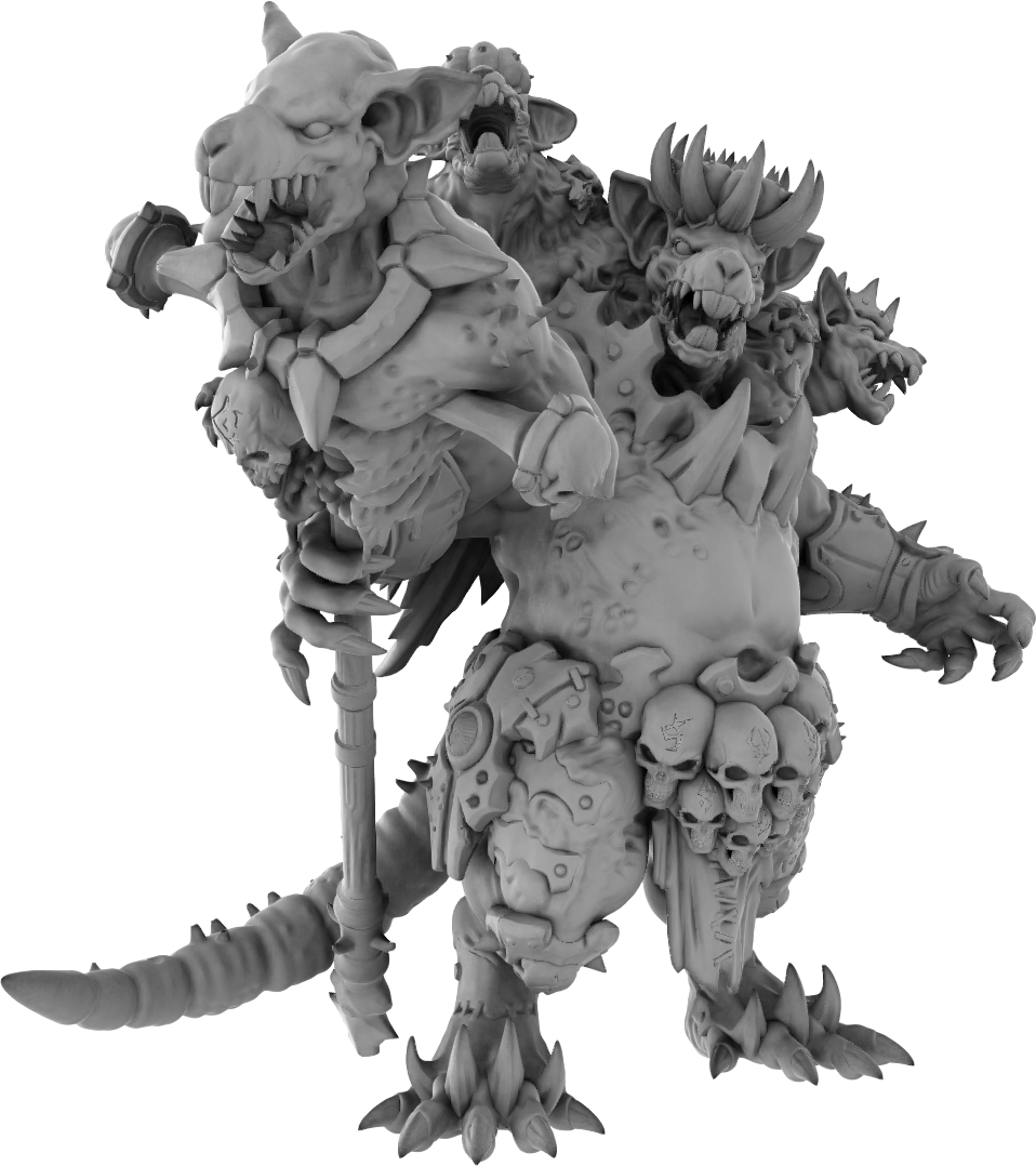 Brayan Nafarrate - Rat King #1 - DnD/TTRPG Figure/Miniature