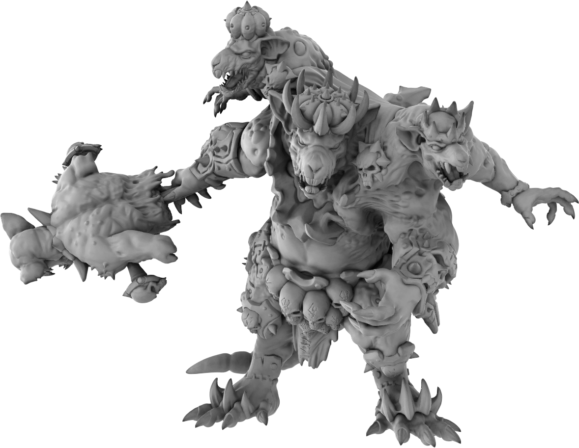 Brayan Nafarrate - Rat King #2 - DnD/TTRPG Figure/Miniature