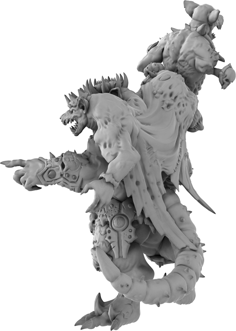 Brayan Nafarrate - Rat King #3 - DnD/TTRPG Figure/Miniature