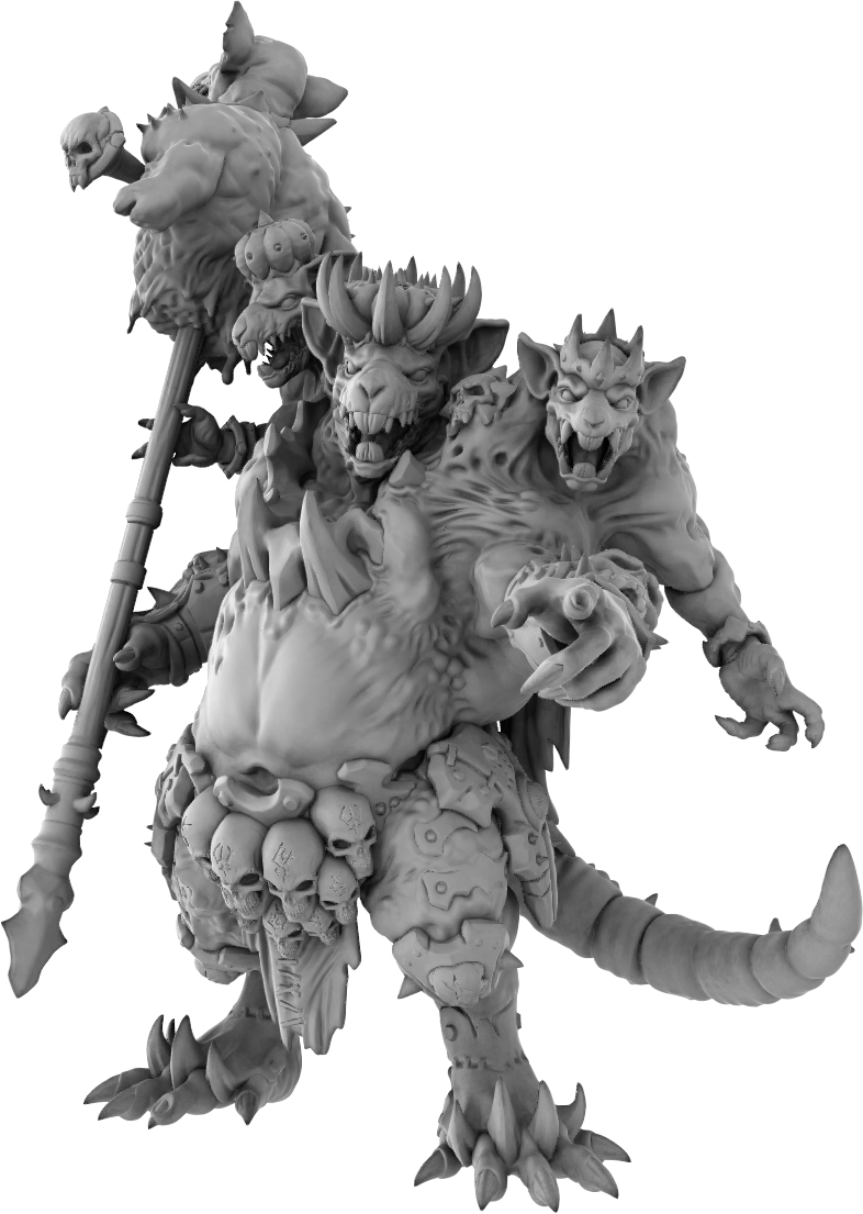 Brayan Nafarrate - Rat King #3 - DnD/TTRPG Figure/Miniature