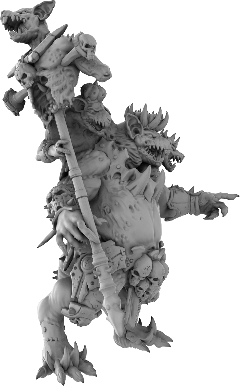Brayan Nafarrate - Rat King #3 - DnD/TTRPG Figure/Miniature