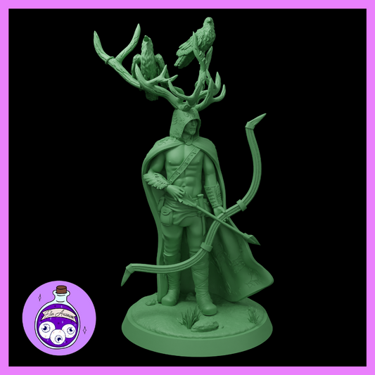 Ella's Arcanum - Wild Hunt - Ranger Male - DnD/Pathfinder/TTRPG