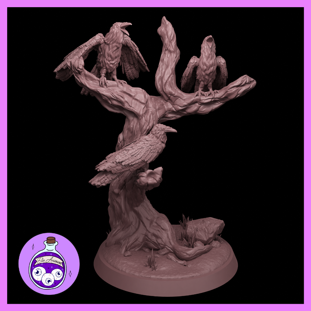 Ella's Arcanum - Wild Hunt - Raven Trees - DnD/Pathfinder/TTRPG