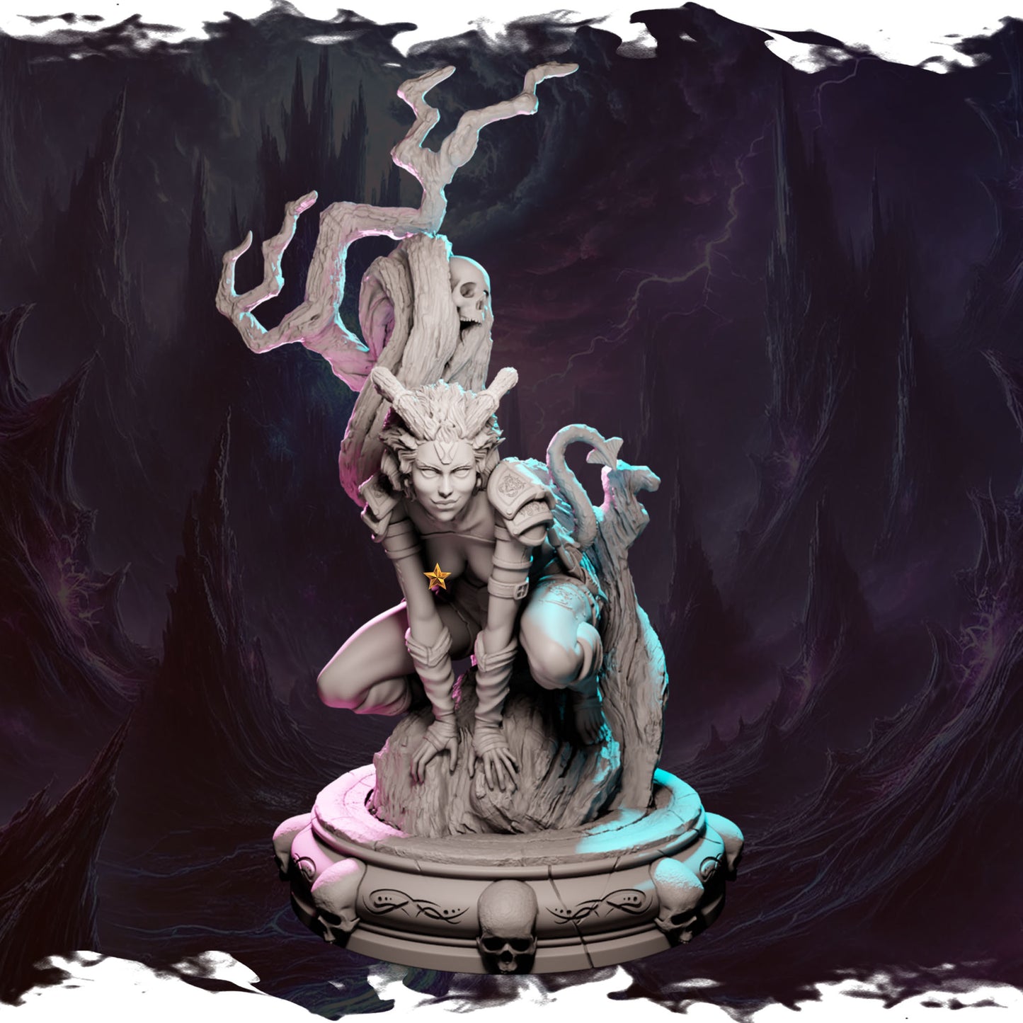 Gilmore Studio - Ladies of Chaos #3 - Ravessa - 75mm Pin Up/Figure/Model/Diorama
