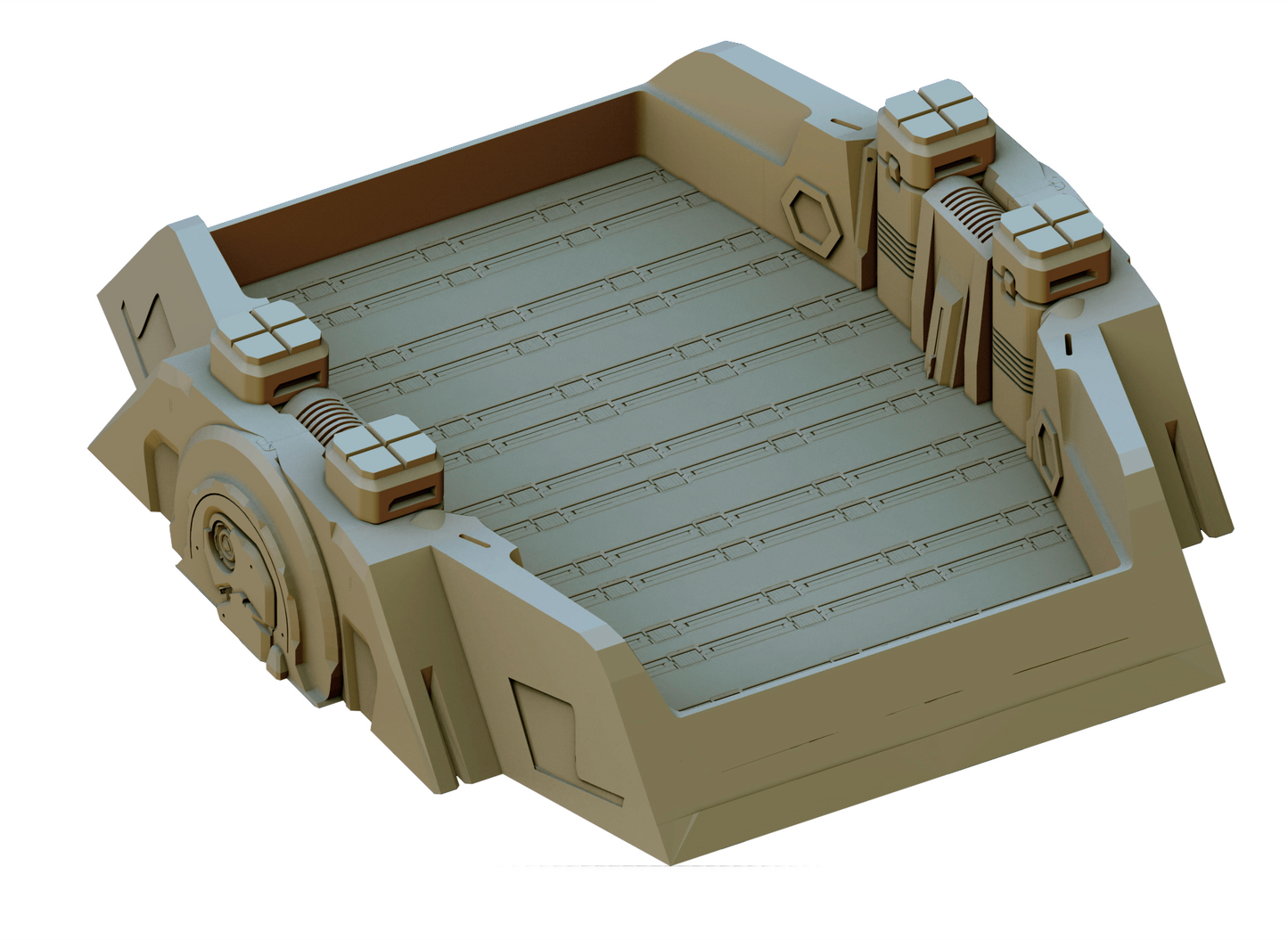 Crab Miniatures - Sci-Fi Dice Trays - Reactor - DnD/TTRPG/Roleplaying/Wargames