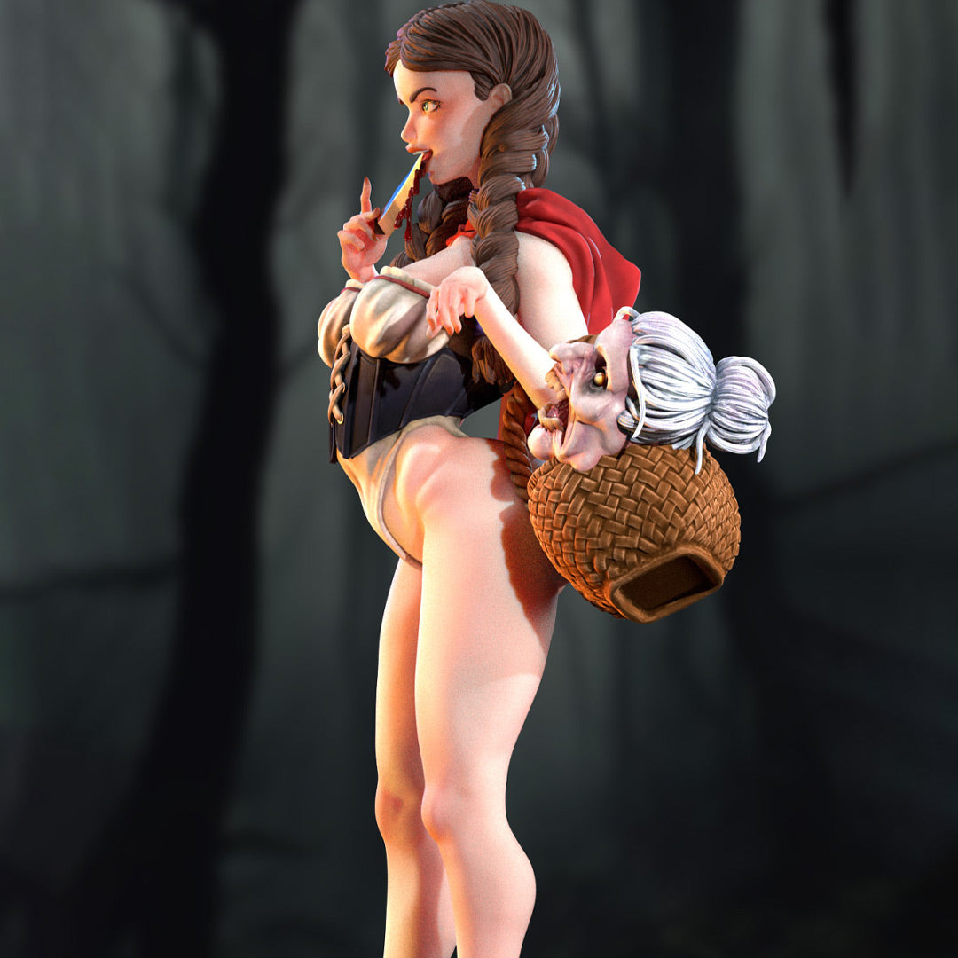 Silvia Corso - Creepytales - Red Riding Hood - 75mm Pin Up/Figure/Model/Diorama