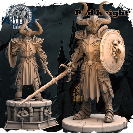 Haito - Round Table #2 - Red Knight #1 - 150mm Pin Up/Figure/Model/Diorama
