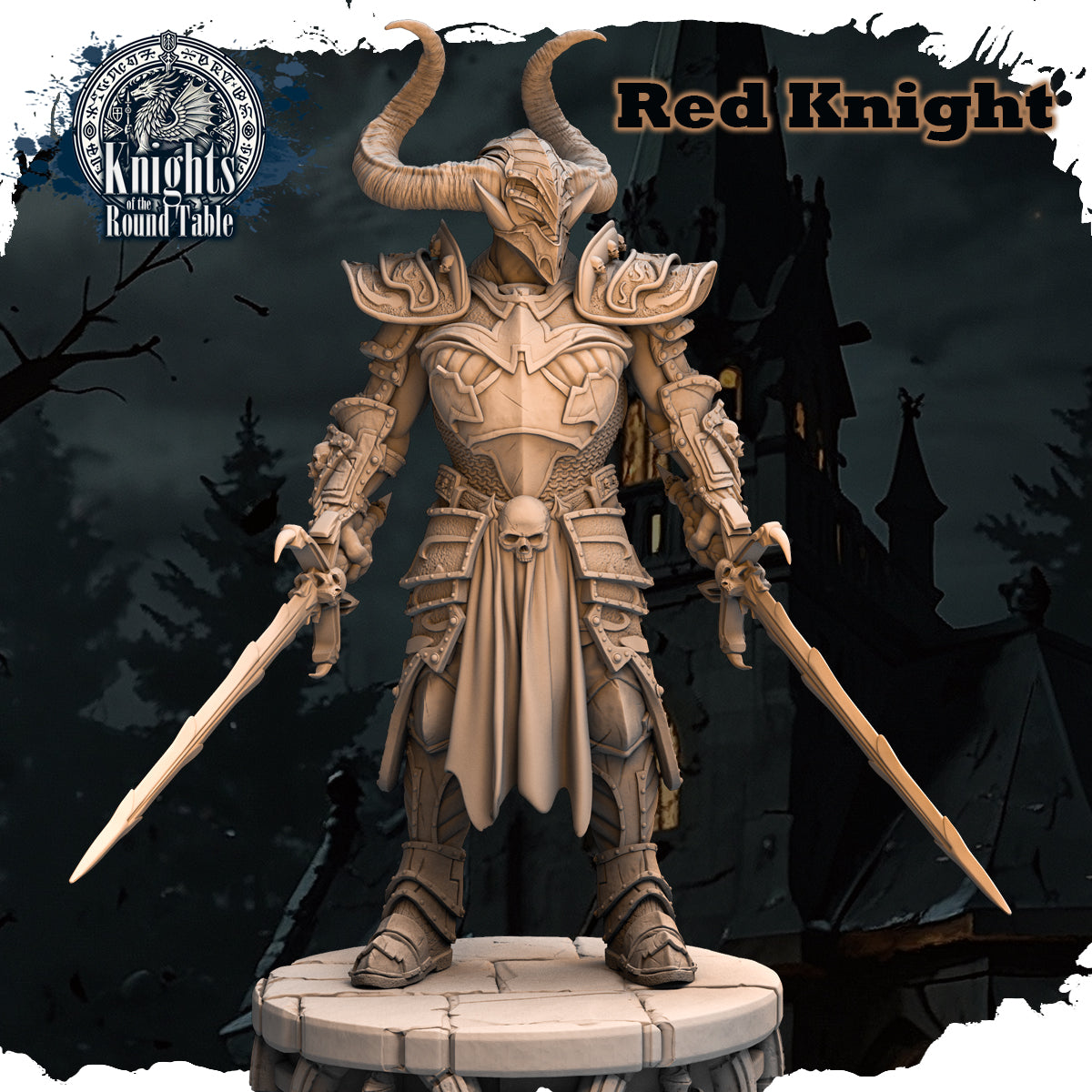 Haito - Round Table #2 - Red Knight #2 - 150mm Pin Up/Figure/Model/Diorama