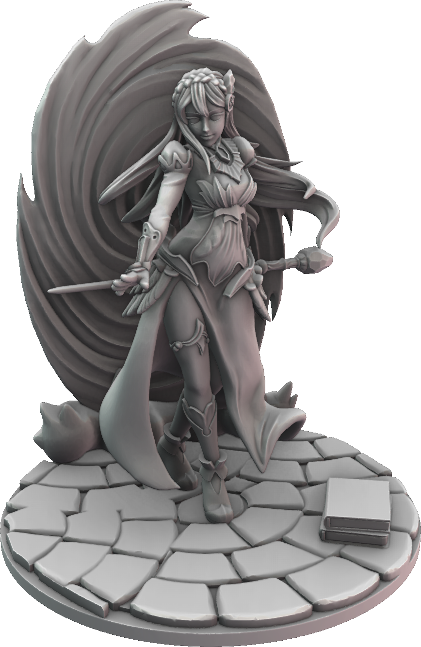 Minihoard - Princess & Dwarven Mercs - Remedes - DnD/TTRPG Figure/Miniature