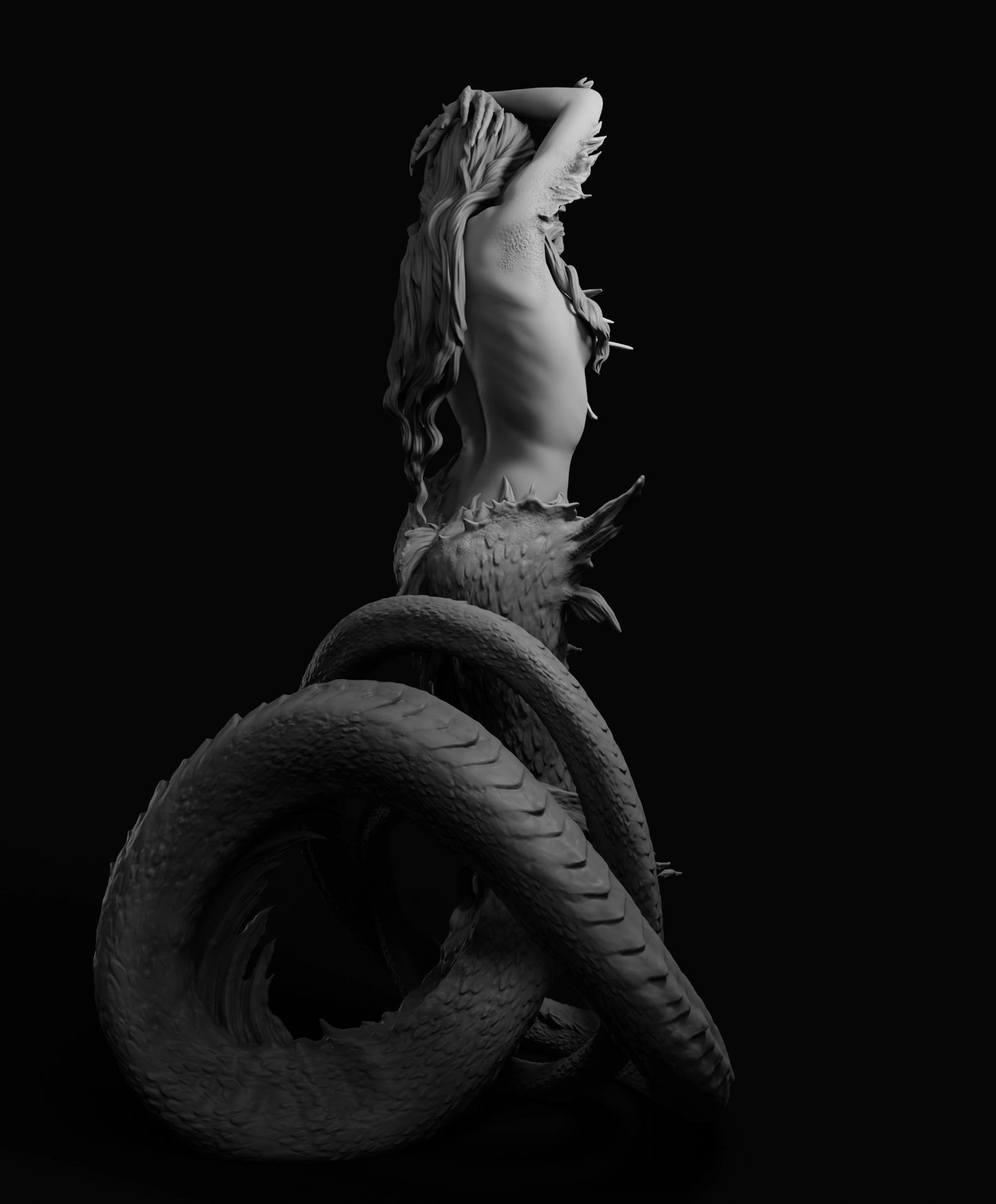 Arxila - Dark Delights - Naga - 75/120mm Pin Up/Figure/Model/Diorama