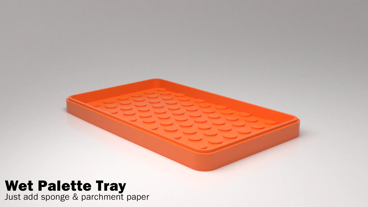 Paintpal Travel System - Core Set Magnetised - Textures/Storage/Wet Palette/Ink Wells