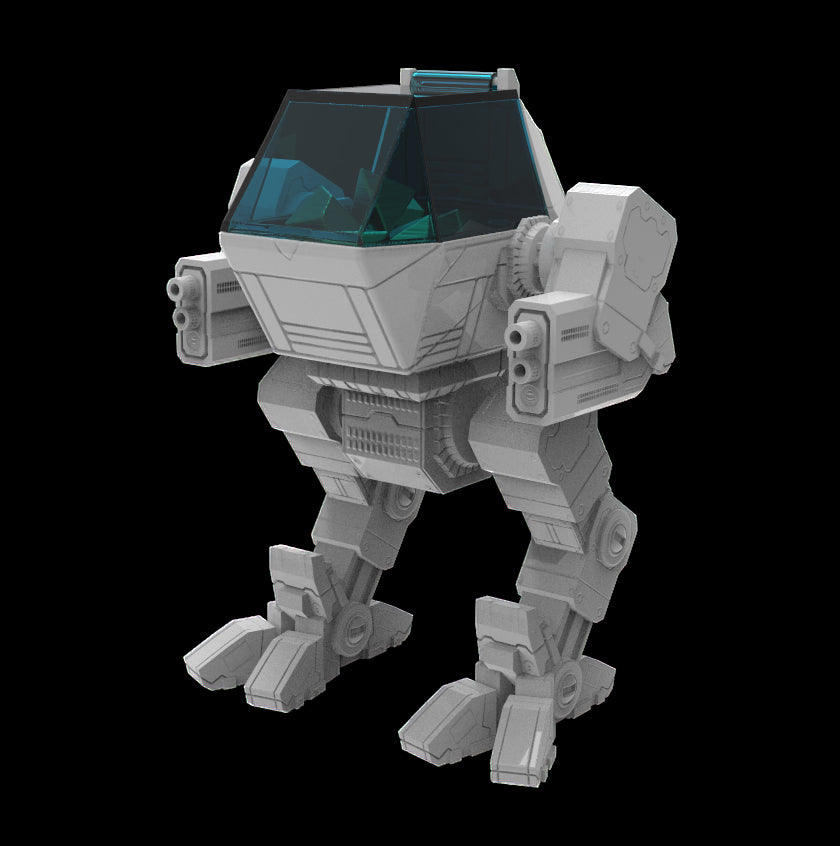 Possibly Cool Dice Box/Case - Mecha - DnD/TTRPG/Roleplaying/Wargames