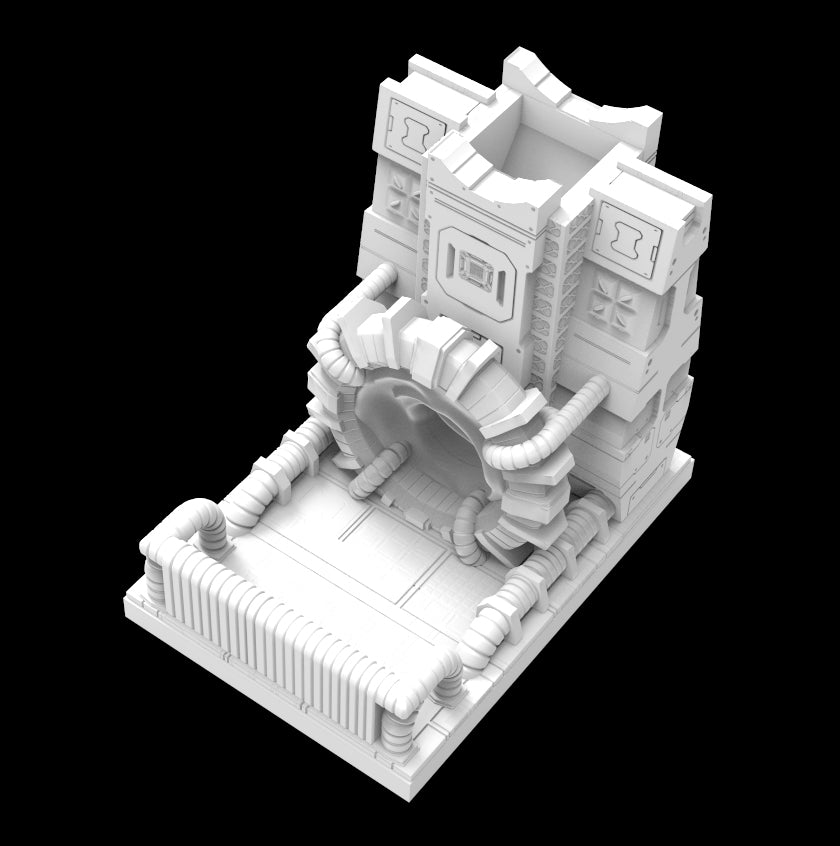 Possibly Cool Dice Tower - Sci-fi Portal - DnD/TTRPG/Roleplaying/Wargames