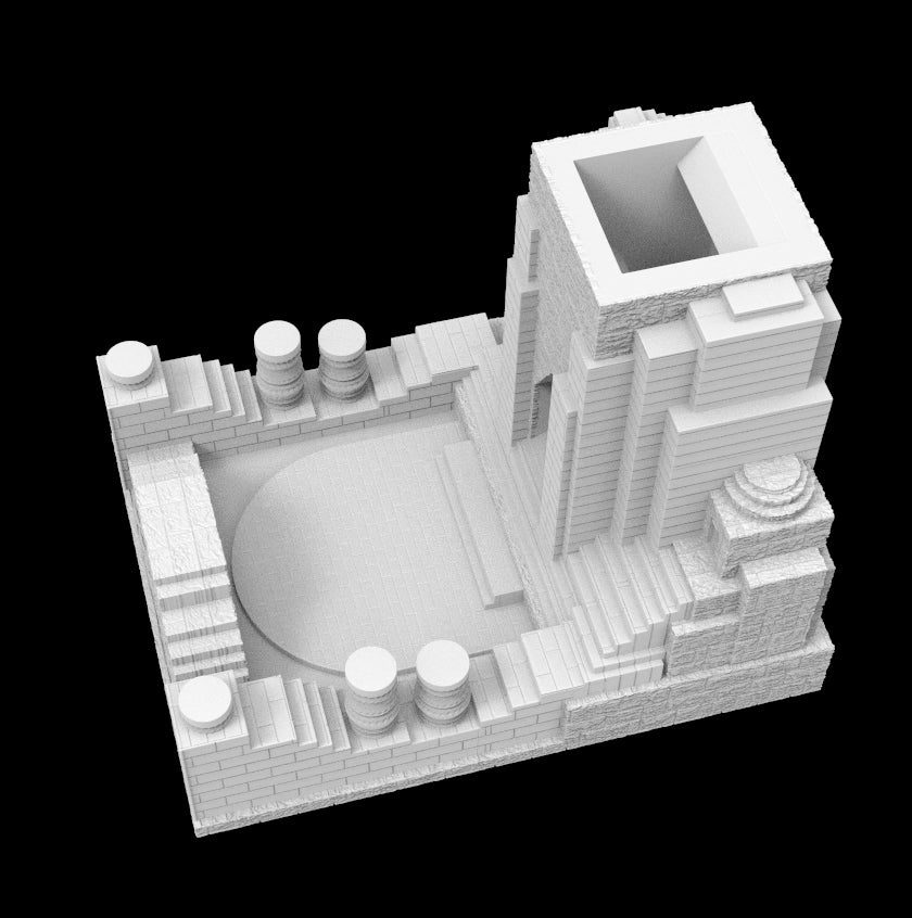 Possibly Cool Dice Tower - Explora - DnD/TTRPG/Roleplaying/Wargames