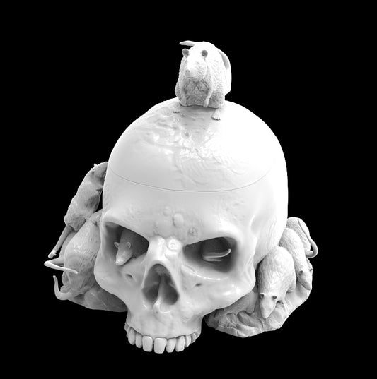 Possibly Cool Dice Box/Case - Rats - DnD/TTRPG/Roleplaying/Wargames
