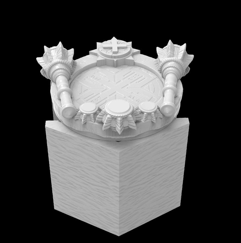 Possibly Cool Coasters - Cleric - DnD/TTRPG/Roleplaying/Wargames