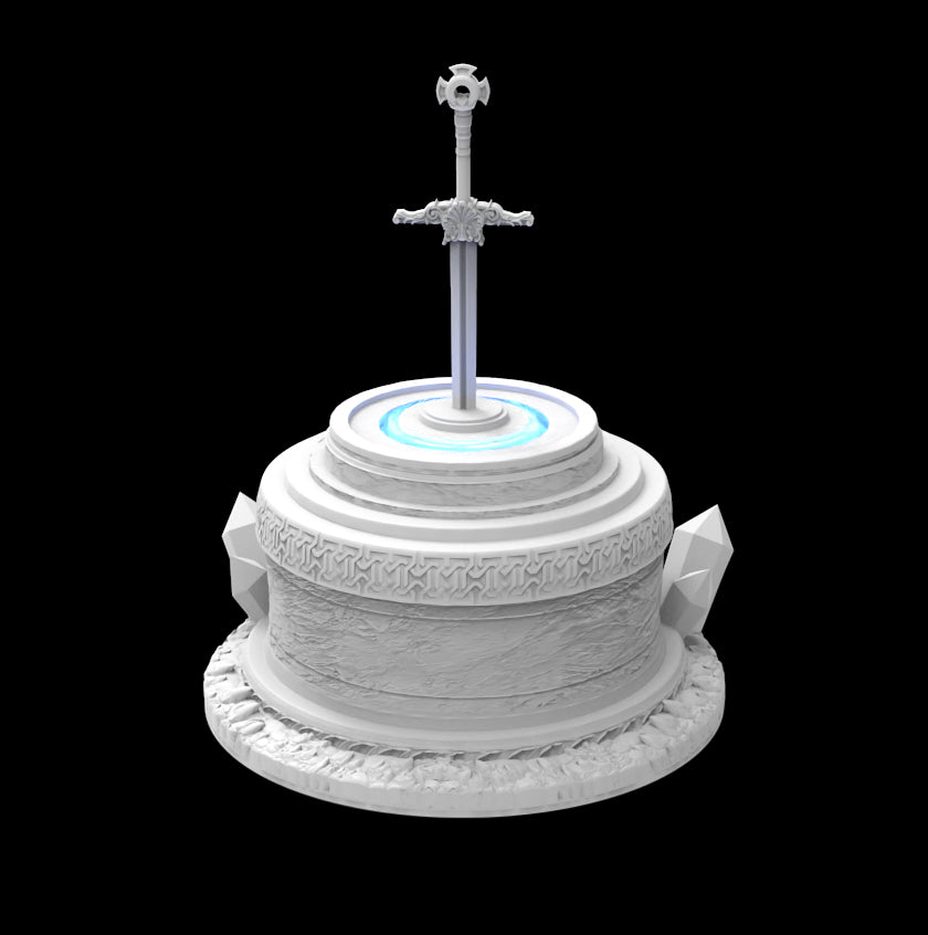 Possibly Cool Dice Box/Case - Excalibur - DnD/TTRPG/Roleplaying/Wargames