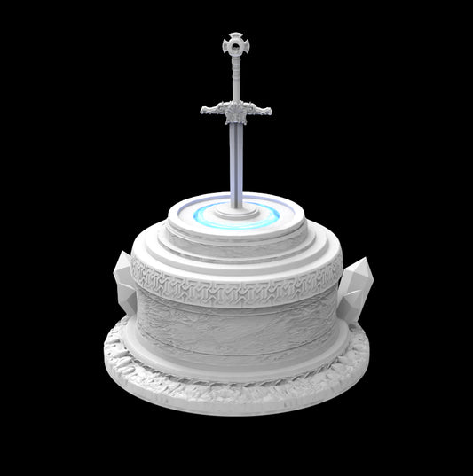 Possibly Cool Dice Box/Case - Excalibur - DnD/TTRPG/Roleplaying/Wargames