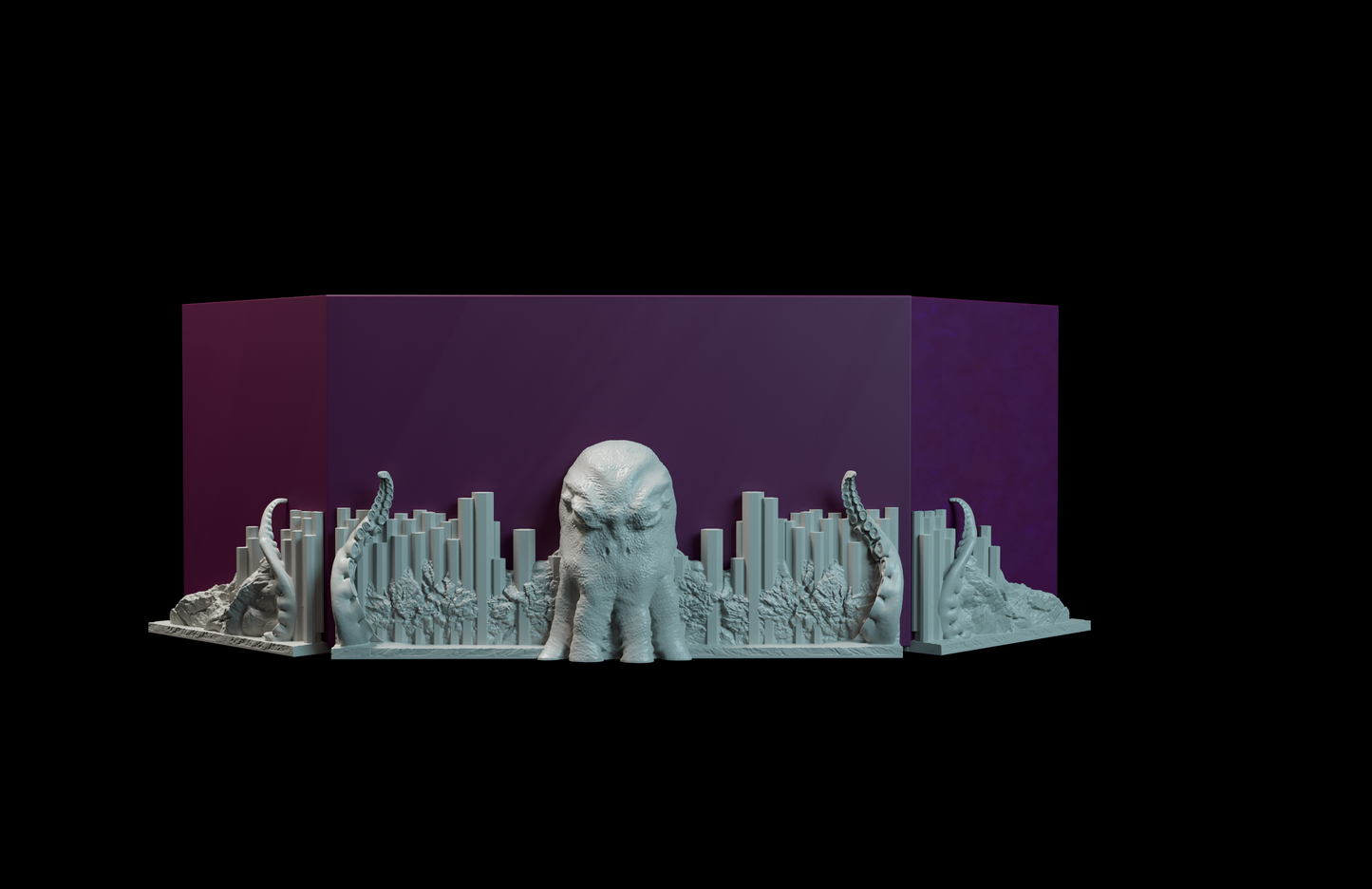 Possibly Cool DM Screen Holder - Cthulhu - DnD/TTRPG/Roleplaying/Wargames