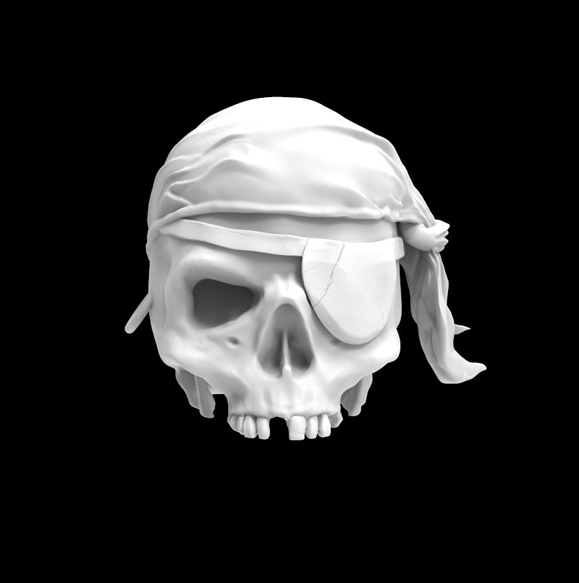 Possibly Cool Dice Box/Case - Pirate Skull - DnD/TTRPG/Roleplaying/Wargames