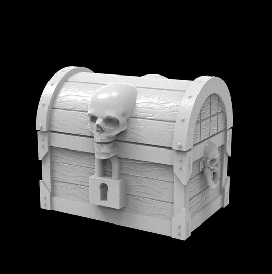 Possibly Cool Dice Box/Case - Pirate Chest - DnD/TTRPG/Roleplaying/Wargames