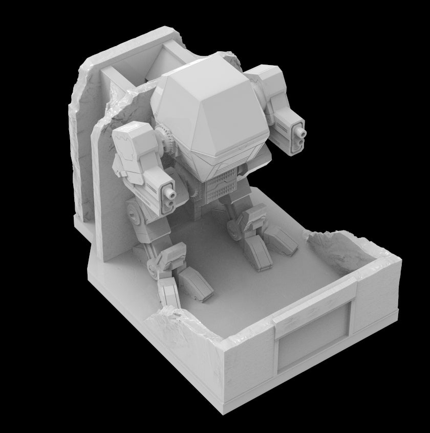 Possibly Cool Dice Tower - Mecha - DnD/TTRPG/Roleplaying/Wargames
