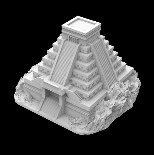 Possibly Cool Dice Box/Case - Mayan - DnD/TTRPG/Roleplaying/Wargames