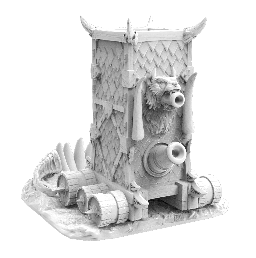 Possibly Cool Dice Tower - Ram - DnD/TTRPG/Roleplaying/Wargames