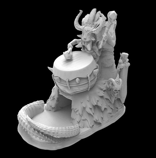 Possibly Cool Dice Tower - Witch Doctor - DnD/TTRPG/Roleplaying/Wargames