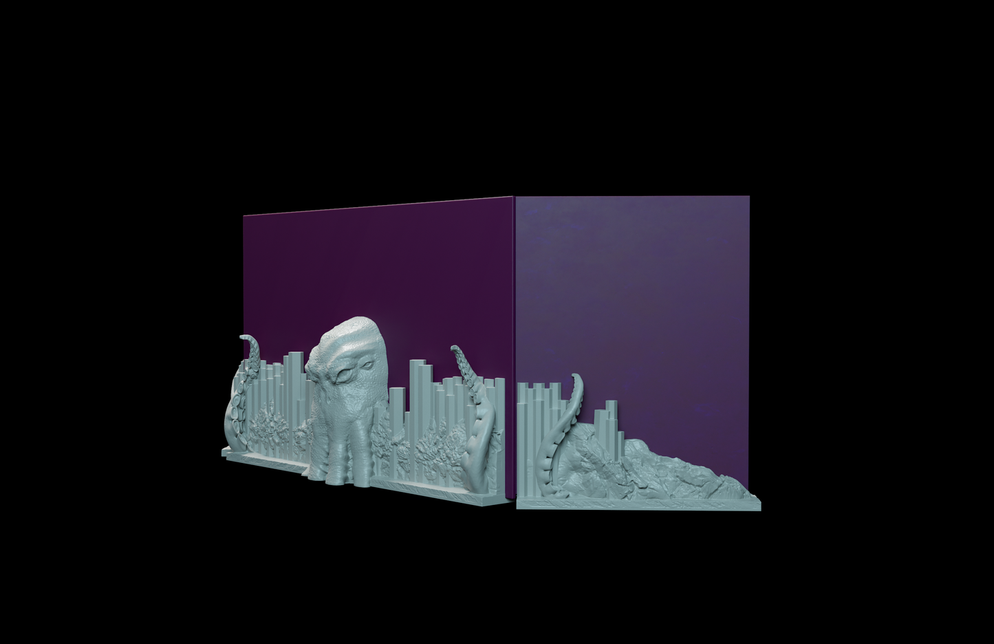 Possibly Cool DM Screen Holder - Cthulhu - DnD/TTRPG/Roleplaying/Wargames