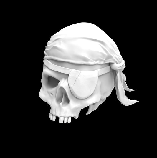 Possibly Cool Dice Box/Case - Pirate Skull - DnD/TTRPG/Roleplaying/Wargames