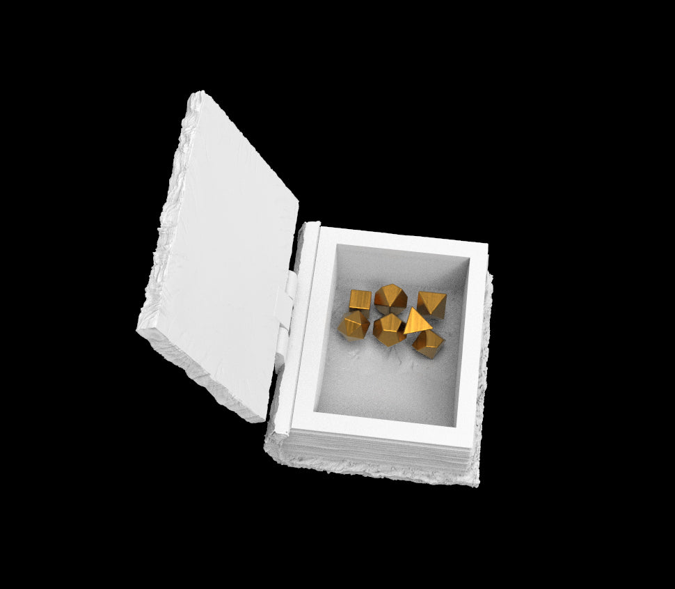 Possibly Cool Dice Box/Case - Necronomicon - DnD/TTRPG/Roleplaying/Wargames